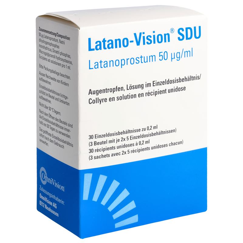LATANO-VISION SDU Gtt Opht 50 mcg/ml 30 x 0.2 ml – Hausarzt Shopping