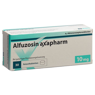 ALFUZOSIN Axapharm Ret Tabl 10 mg 30 Stk