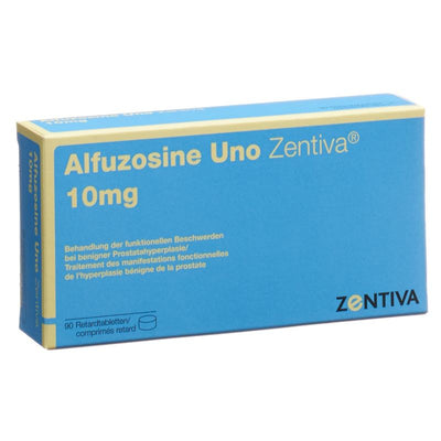ALFUZOSINE Uno Zentiva Ret Tabl 10 mg 90 Stk