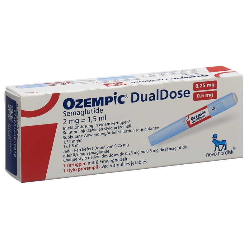 OZEMPIC DualDose 2 mg/1.5ml (0.25 o. 0.5 mg/Dosis) – Hausarzt Shopping