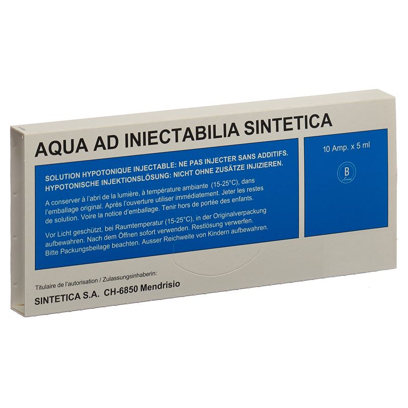 AQUA AD INJ Sintetica Inj Lös 5ml Amp 10 Stk