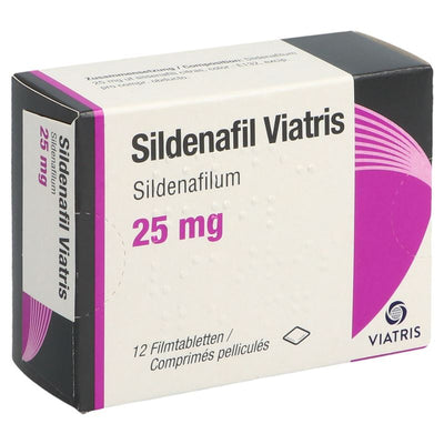 SILDENAFIL Viatris Filmtabl 25 mg 12 Stk