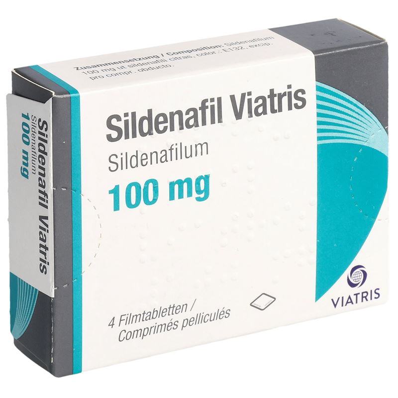 SILDENAFIL Viatris Filmtabl 100 mg 4 Stk