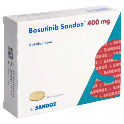BOSUTINIB Sandoz Filmtabl 400 mg 28 Stk