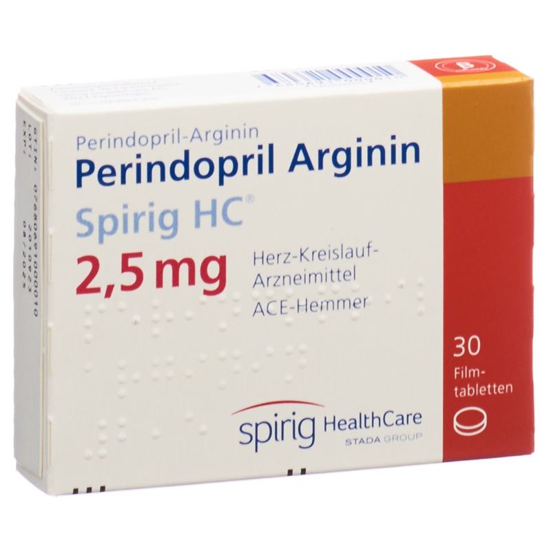 PERINDOPRIL ARGININ Spirig HC 2.5 mg 30 Stk
