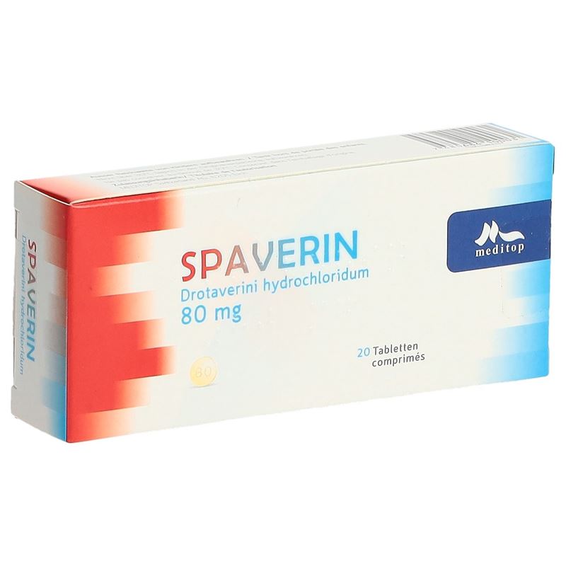 SPAVERIN Tabl 80 mg 20 Stk