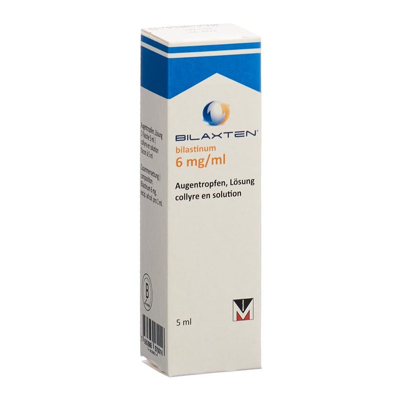 BILAXTEN Gtt Opht 6 mg/ml Fl 5 ml