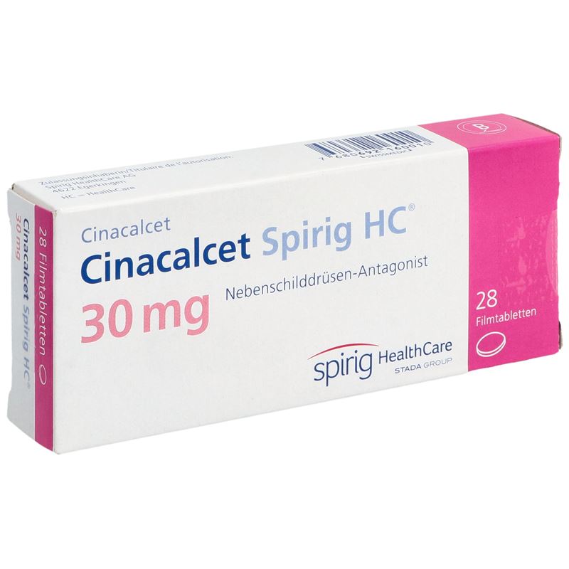 CINACALCET Spirig HC Filmtabl 30 mg 28 Stk
