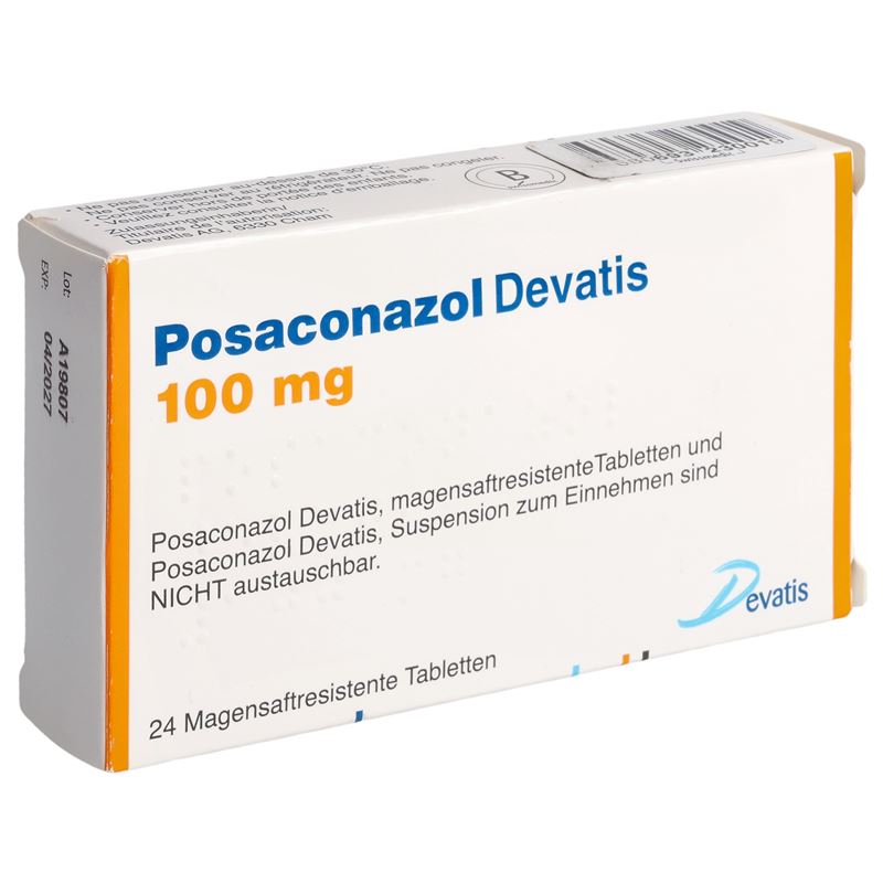 POSACONAZOL Devatis Tabl 100 mg 24 Stk