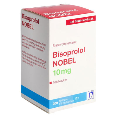 BISOPROLOL NOBEL Filmtabl 10 mg Ds 200 Stk