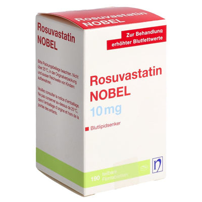 ROSUVASTATIN NOBEL Filmtabl 10 mg Ds 190 Stk