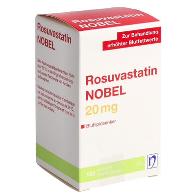 ROSUVASTATIN NOBEL Filmtabl 20 mg Ds 120 Stk