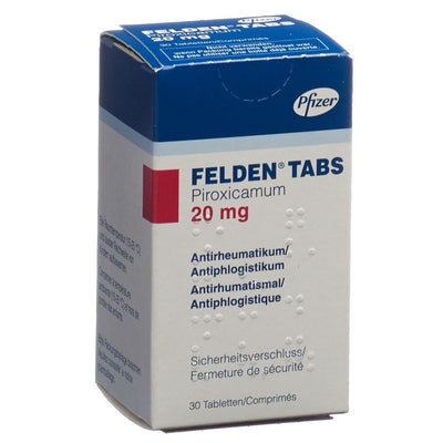 FELDEN Tabs Tabl 20 mg Ds 30 Stk