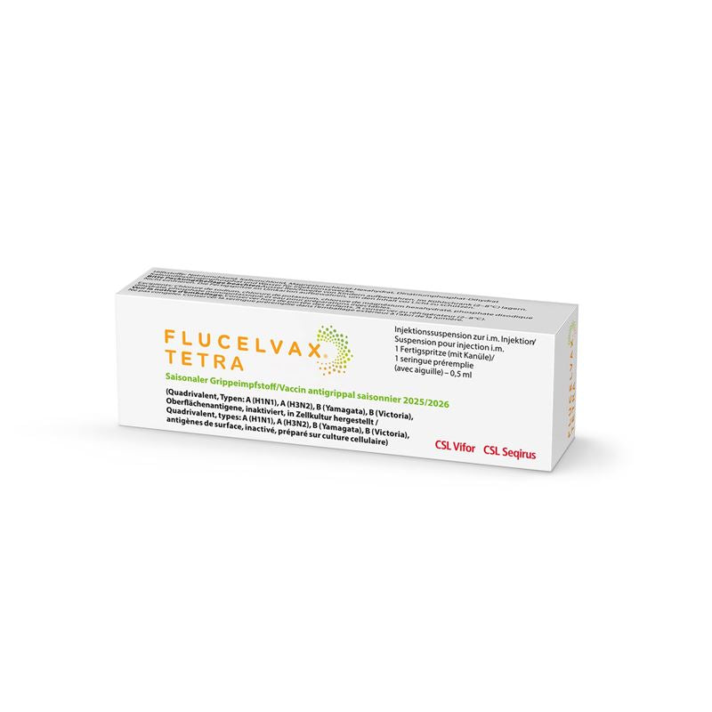 FLUCELVAX TETRA m Nadel 2025/2026 Fertspr 0.5 ml