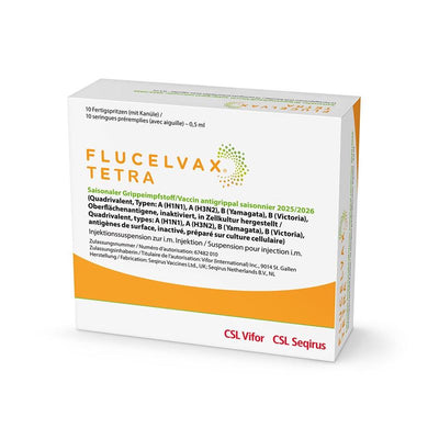 FLUCELVAX TETRA m Nadel 2025/2026 10 x 0.5 ml