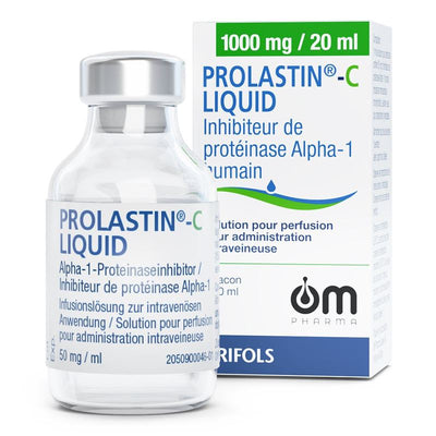 PROLASTIN-C Liquid Inf Lös 1 g/20ml Durchstf 20 ml