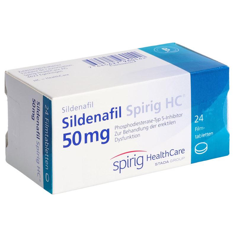 SILDENAFIL Spirig HC Filmtabl 50 mg 24 Stk