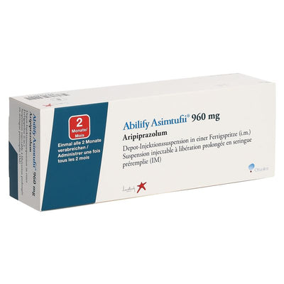 ABILIFY ASIMTUFII Depot 960 mg/3.2ml Fertspr