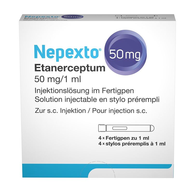 NEPEXTO Inj Lös 50 mg/ml Fertigpen 4 x 1 ml