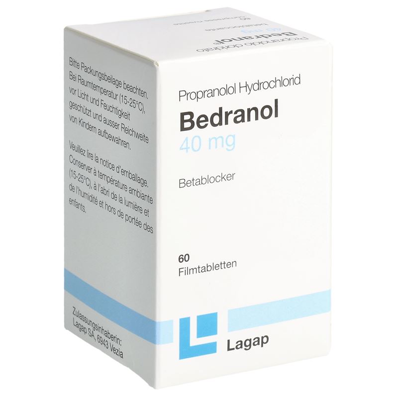 BEDRANOL Filmtabl 40 mg Ds 60 Stk
