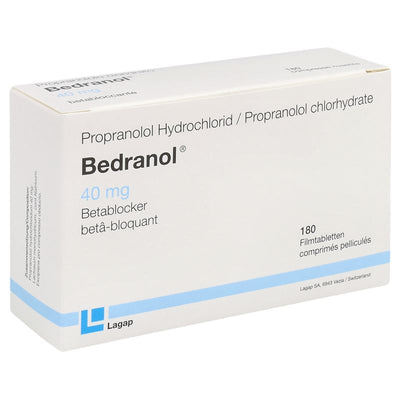 BEDRANOL Filmtabl 40 mg Ds 180 Stk