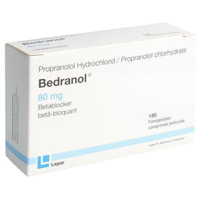 BEDRANOL Filmtabl 80 mg Ds 180 Stk