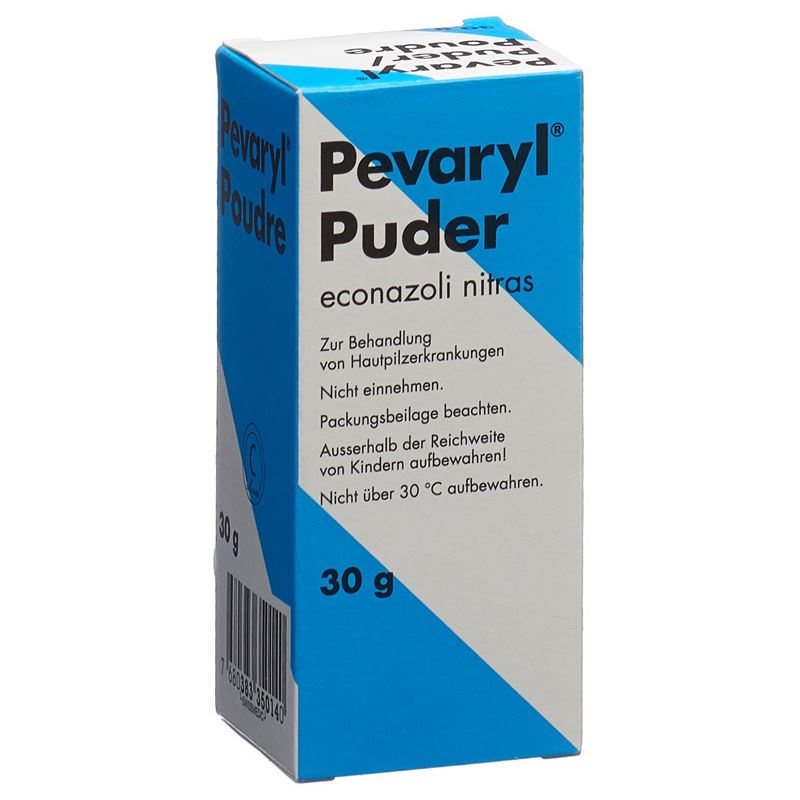 PEVARYL Plv z Anwendung auf der Haut Ds 30 g