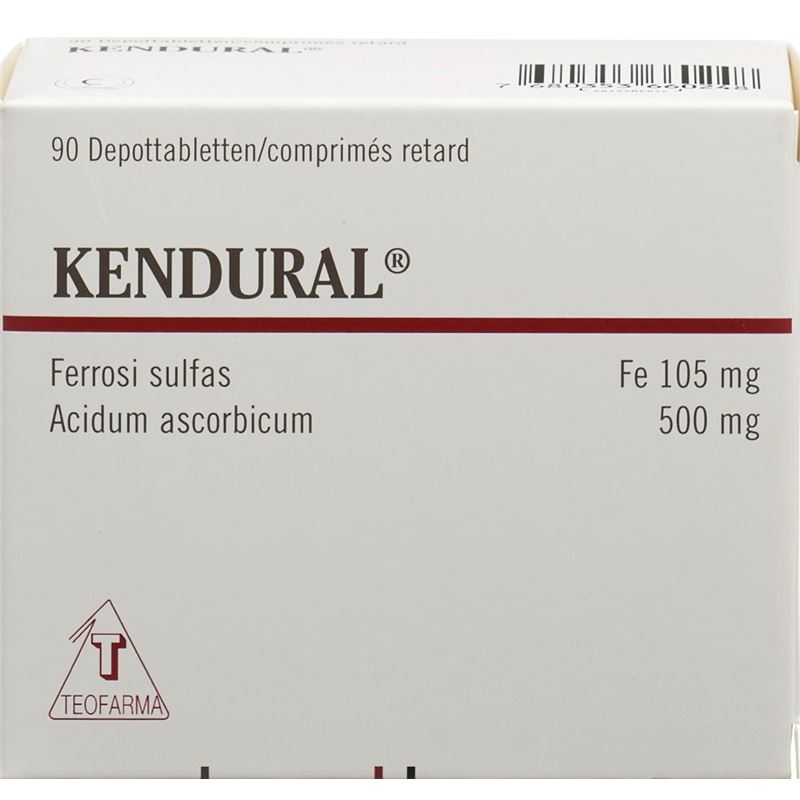 KENDURAL Depottabl 90 Stk - PICFRONTTOP