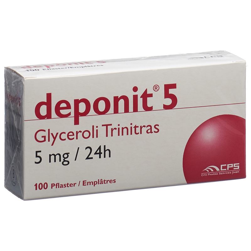 DEPONIT 5 Matrixpfl 5 mg/24h 100 Stk – Hausarzt Shopping