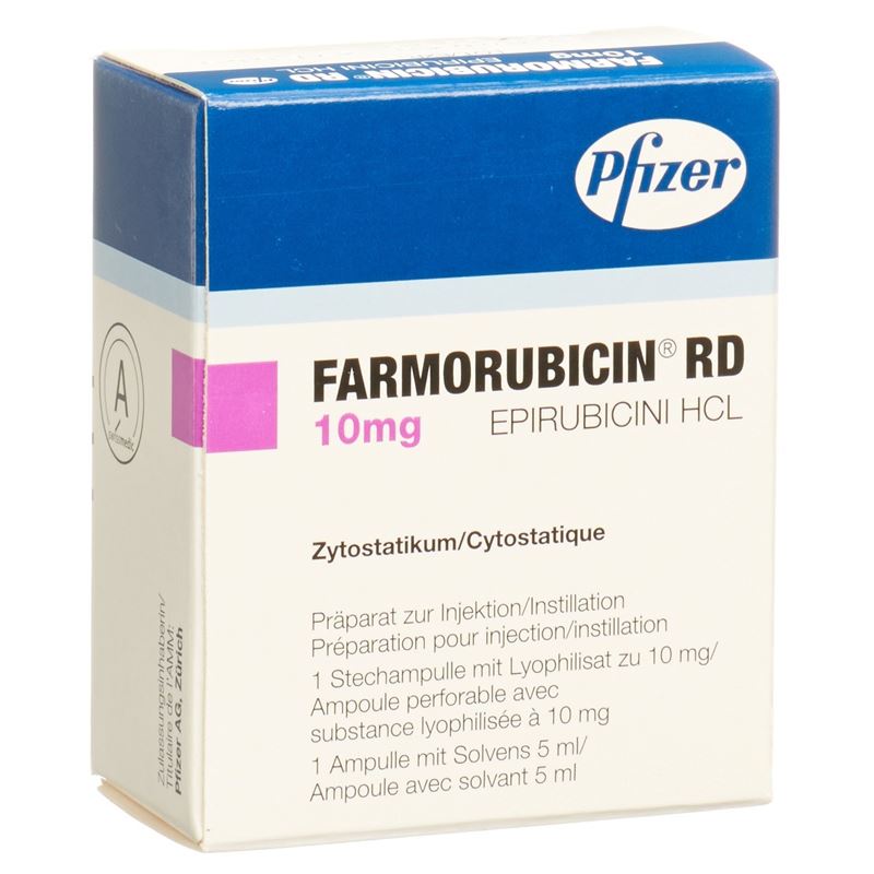 FARMORUBICIN RD Trockensub 10 mg c Solv Amp