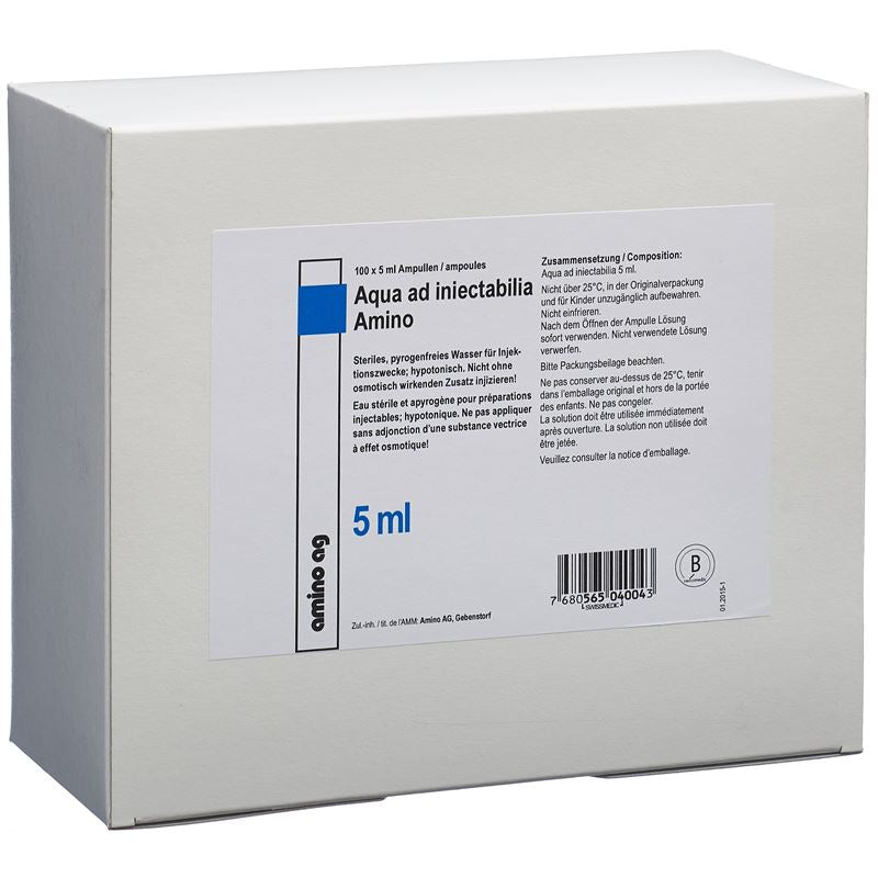 AQUA AD INJ Amino Inj Lös 5ml Amp 100 Stk