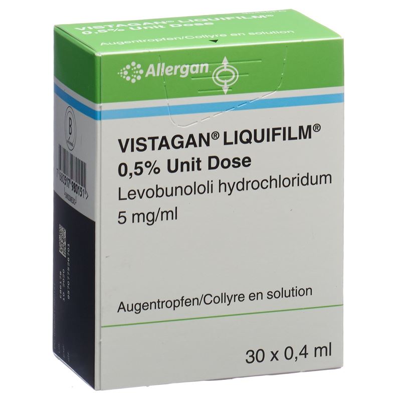VISTAGAN Liquifilm UD Gtt Opht 0.5 % 30 x 0.4 ml