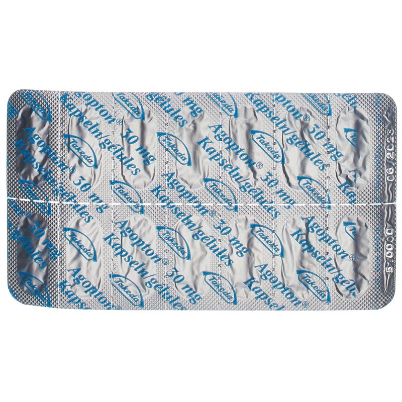 AGOPTON Kaps 30 mg 14 Stk - CONTENTBACK