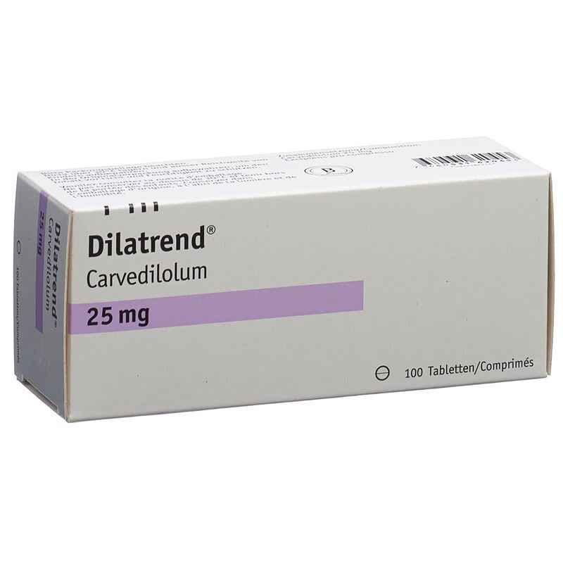 DILATREND Tabl 25 mg 100 Stk