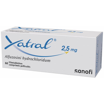 XATRAL Filmtabl 2.5 mg 60 Stk