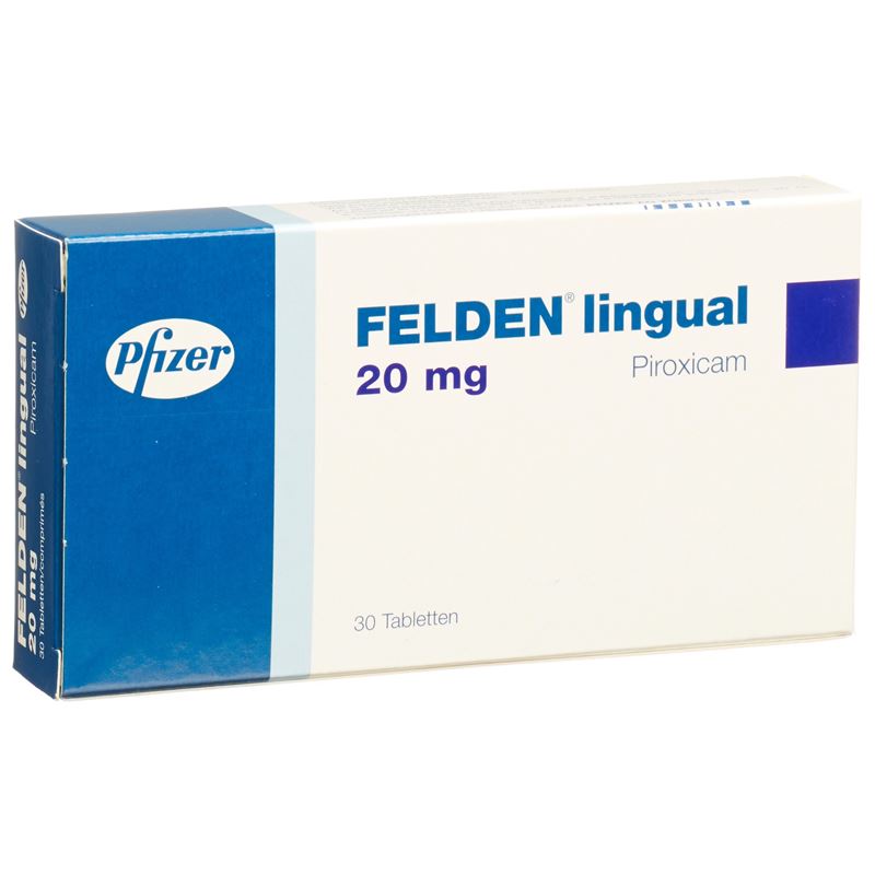 FELDEN lingual Tabl 20 mg 30 Stk