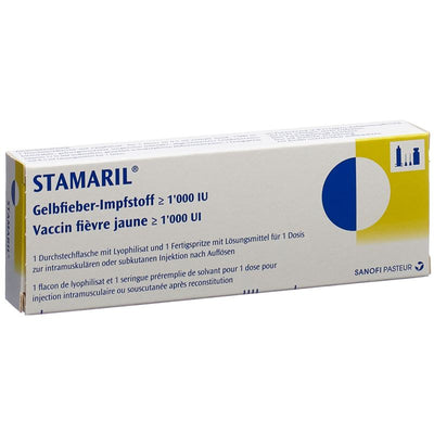 STAMARIL Impfstoff Trockensub c Solv Durchstf