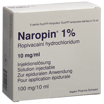 NAROPIN Inj Lös 100 mg/10ml Duofit Amp 5 Stk