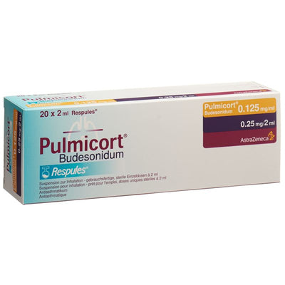 PULMICORT Inhal Susp 0.125 mg/ml 20 Respule 2 ml