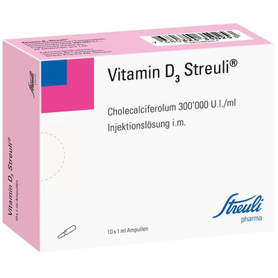 VITAMIN D3 Streuli Inj Lös 300000 IE/ml 10 x 1 ml