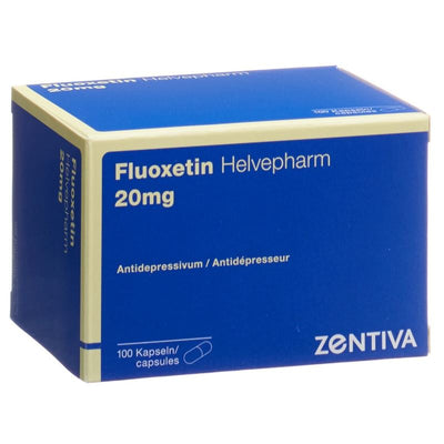FLUOXETIN Helvepharm Kaps 20 mg 100 Stk