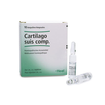 CARTILAGO SUIS COMP Heel Inj Lös 10 Amp 2 ml