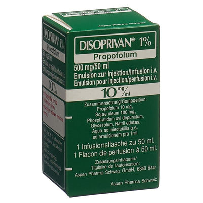 DISOPRIVAN 1% 500 mg/50ml Durchstf 50 ml