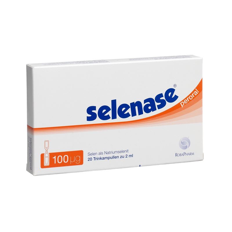 SELENASE peroral Lös 100 mcg/2ml 20 Trinkamp 2 ml