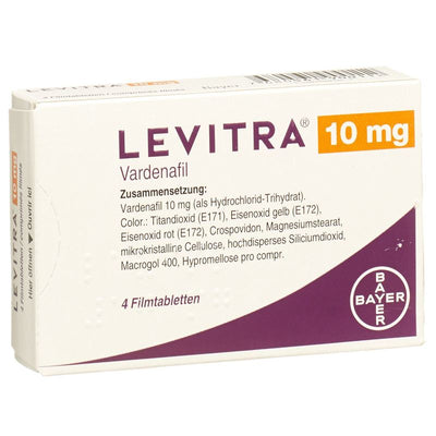 LEVITRA Filmtabl 10 mg 4 Stk