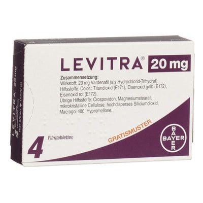 LEVITRA Filmtabl 20 mg 4 Stk