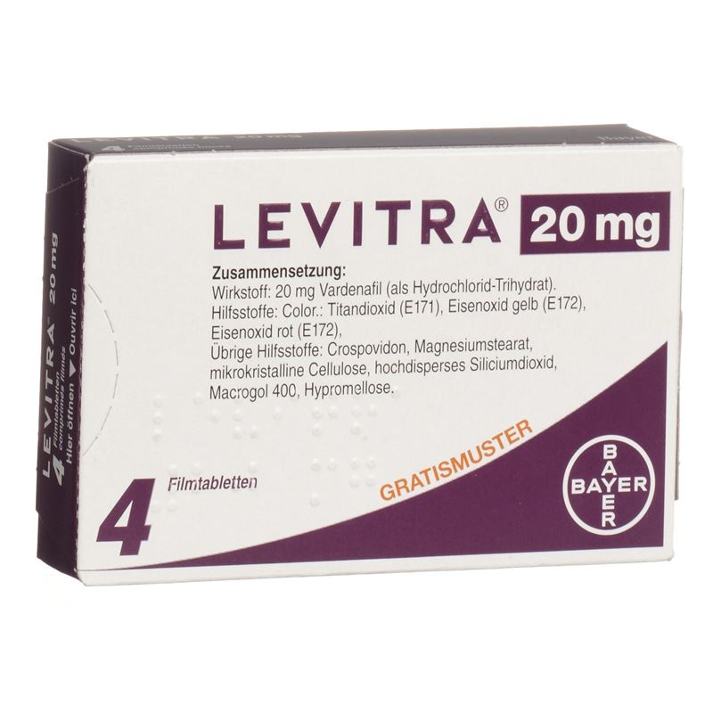 LEVITRA Filmtabl 20 mg 4 Stk