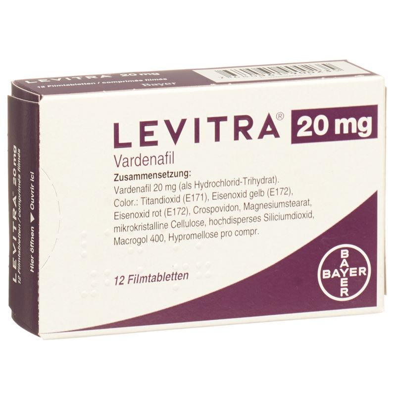 LEVITRA Filmtabl 20 mg 12 Stk