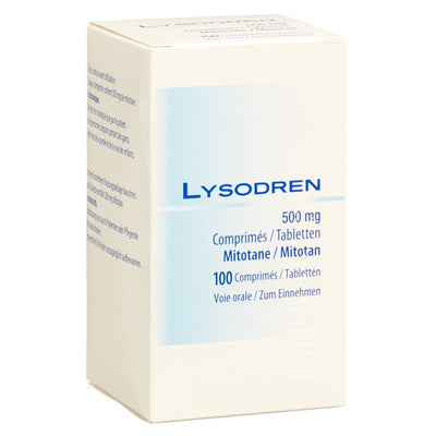 LYSODREN Tabl 500 mg Fl 100 Stk