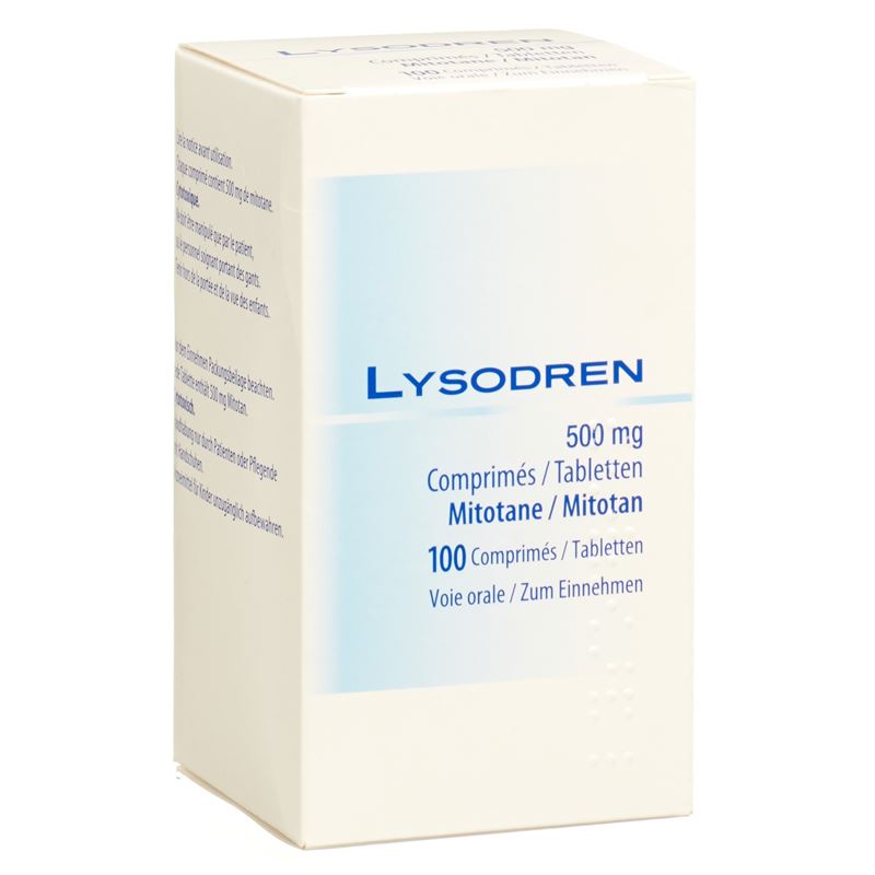 LYSODREN Tabl 500 mg Fl 100 Stk